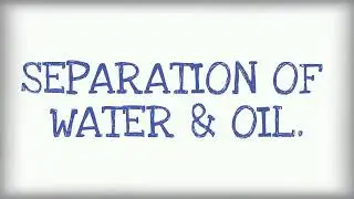 Separating Oil From Water through Separating Funnel | Activity Session | Let's Talk Let's Learn