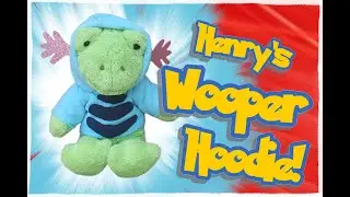 Sewing a Pokemon-inspired hoodie for my Build-A-Bear frog!