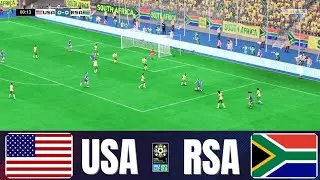 FIFA 23 - USA vs. South Africa - FIFA Women's World Cup 2023 - PS5 Gameplay [4K]
