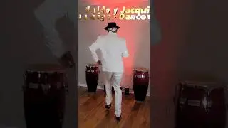 Salsa Basic Half Box Step | Salsa Men Styling Steps | Salsa Dance Video | Waldo y Jacqui