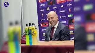 Saša Obradović na konferenciji za medije nakon spektakla Zvezde protiv Hapoela!