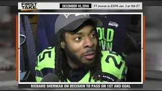 ESPN First Take - Richard Sherman Calls Out Pete Carroll