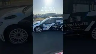 Donegal rally 2025, End of day 1 #rallye #automobile #rally  #irishrally