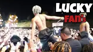 Lucky fans who got to see xxxtentacion so close #xxxtentacion #llj 