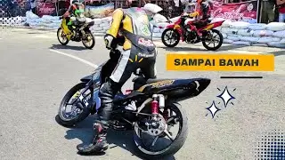 Miringkan sampai bawah !! jupiter z roadrace gak ada punahnya balap motor purbalingga
