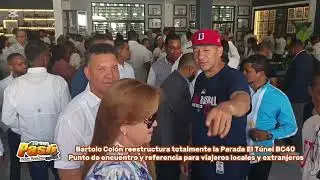 Parada El T&uacute;nel BC40, discurso del Lic. Wensy Bautista durante el acto de reapertura