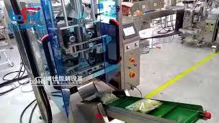 Automatic Vertical Packing Machine for Fresh Vegetable Salad | Salad Packaging Line