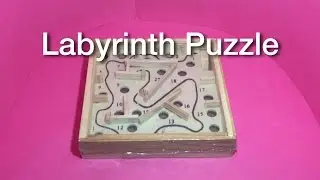 Wooden Labyrinth Puzzle