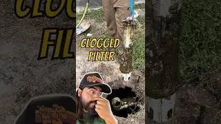 Some septic tanks have effluent filters, when they get clogged it can cause a messy backup  #shorts