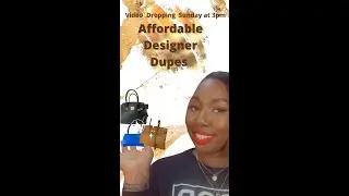 Affordable Dupe Designer bags #birkin #kelly #chanel