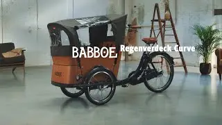 Montage Regenverdeck Babboe Curve