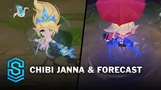 Chibi Janna & Chibi Forecast Janna | Teamfight Tactics