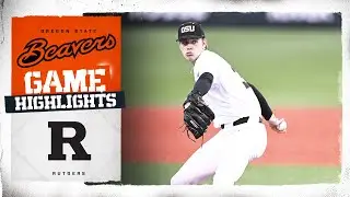 Oregon State Baseball Game Highlights: 3/18/25 vs. Rutgers