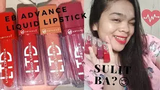 Ever Bilena Advance Liquid Lipstick(LTD) Review #EBAdvance