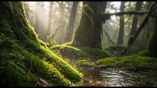 Peaceful Rain in Forest 🌲 | Nature&rsquo;s Lullaby for Sleep | 12 Hours No Ads