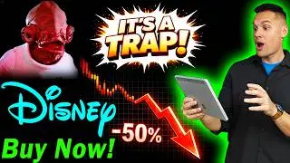 Акции Disney упали на 50% 😮 Покупать на спаде или в ловушке?!