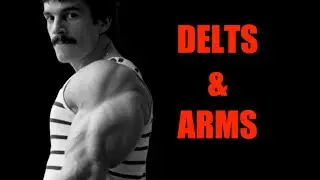 MIKE MENTZER: THE IDEAL ROUTINE  (DELTS & ARMS) #mikementzer  #fitness    #motivation  #gym