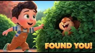 FOUND YOU! 😂 | Leo Plays Hide and Seek with a Silly Squirrel