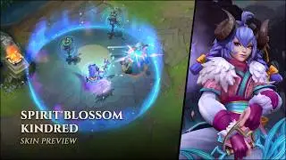 Spirit Blossom Kindred Skin Preview &mdash; League Of Legends Wild Rift
