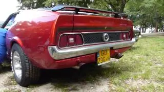 Ford Mustang 1971 Mach 1 - Exhaust system V8