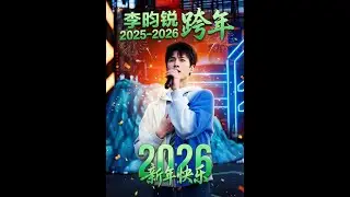【四首纯享版】李昀锐 2025-2026 跨年舞台表演《New Bot》《龙的传人》《最美的太阳》《心愿便利贴》#跨年晚會 #奔跑吧 #李昀锐 #liyunrui