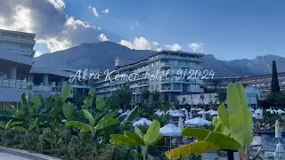 Akra Kemer hotel, September 2024
