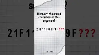 Sequence Logic Be Like 🔥 #brainteaser #puzzle #viral