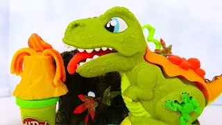 Play Doh Rex the Chomposaurus P&acirc;te &agrave; modeler Dinosaures Animaux de la Jungle