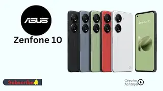 Asus Zenfone 10's design and color options revealed through leaked renders 💥😎
