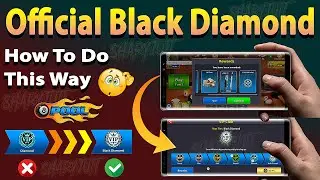 💥 How To Make Your ACC Diamond/Black Diamond in 8 BP 💥 8 Ball Pool Vip Black Diamond 2024 💥