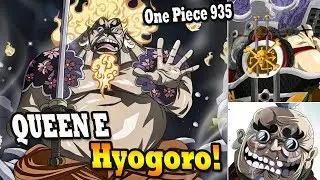One Piece 935 - Queen e Hyogoro! Refer&ecirc;ncias e novo tipo de Zoan?