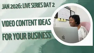 Video Content Ideas For Your Business Live Series Day 2 📱