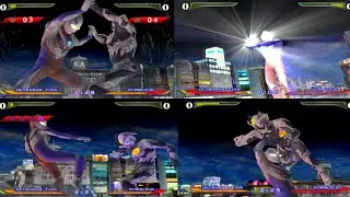 ULTRAMAN TIGA VS KYRIELOID VERSUS MODE, ULTRAMAN FIGHTING EVOLUTION REBIRTH