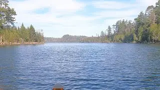 Paddling - Duncan Lake from the Partridge Lake portage to Campsite 661 in the BWCA