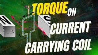 Torque on a current carrying coil in magnetic field|Electromagnetism class 12|Physics Point of View 