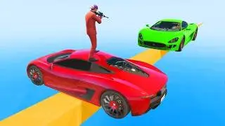 GTA5 The ONLY Way To Win This Race! - GTA 5 Funny Moments