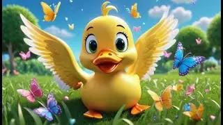 Ducky Dan Slides Down Fast | Speedy Slide Song for Toddlers | Fun Movement Rhyme for Kids