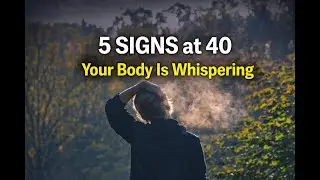 LISTEN UP: 5 Quiet Health SIGNS Your Body Gives You at 40