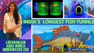 Lokaranjan Aqua World Underwater Zoo Mysuru Karnataka| Longest Fish Tunnel In India | Fish Aquarium