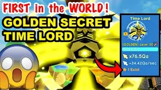 ⚡️Clicker Simulator⚡️ GOLDEN SECRET TIME LORD