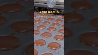 Cookie cake filling machine please contact me if you need it.#Cookie machine#Cookie maker#sponge
