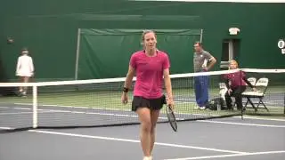 HIGHLIGHTS: Tennis Hosts Kentucky for Breast Cancer Awareness Match