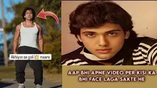 free AI face swipe just one click // Apne video per kisi ka bhi face Kaise