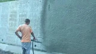 Torcret , aplicare protectie beton prin torcretare , torcret umed