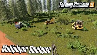 FS19 Dedi Server (MULTIPLAYER ROLEPLAY) Timelapse Day 6 MCE Map Farming Simulator 19