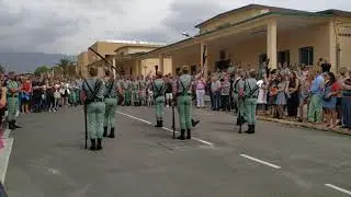 La Legi&oacute;n exhibici&oacute;n de Gastadores de la Bandera de Zapadores BRILEG SEPTIEMBRE 19