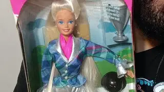 abriendo a barbie horse Riding del a&ntilde;o 1994 #barbie #collector #mattel