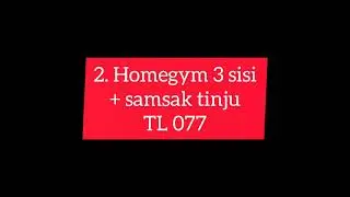 Homegym Total fitness - Referensi buat yg cari alat gym rumahan