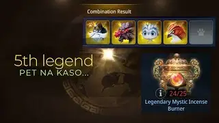 5th legend pet? Legendary spirit Burner!
