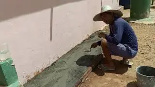 Reformando a calçada/ Sítio Mamoeiro Verdejante PE 